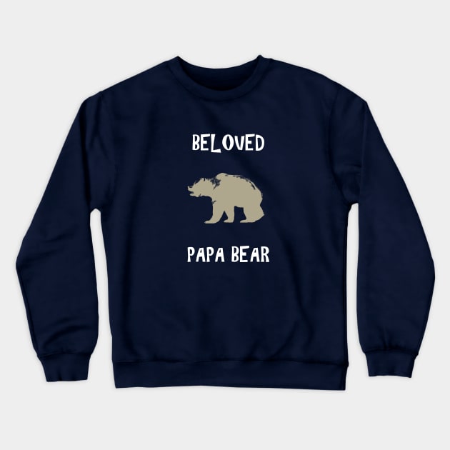 Grandpa bear Crewneck Sweatshirt by LND4design